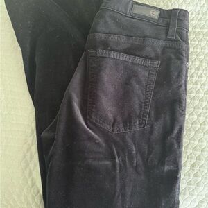 Black Velvet Pants